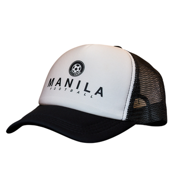 BOOTCAMP MANILA FOOTBALL TRUCKER CAP (WHITE/BLACK)