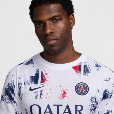 Paris Saint-Germain Academy Pro Away Men's Nike Dri-FIT Football Pre-Match Short-Sleeve Top