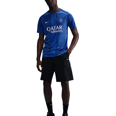 Nike Paris Saint-Germain Academy Pro Home Men's Dri-FIT Football Pre-Match Short-Sleeve Top