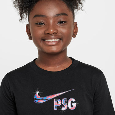 Paris Saint-Germain Swoosh Older Kids' Nike Football T-Shirt