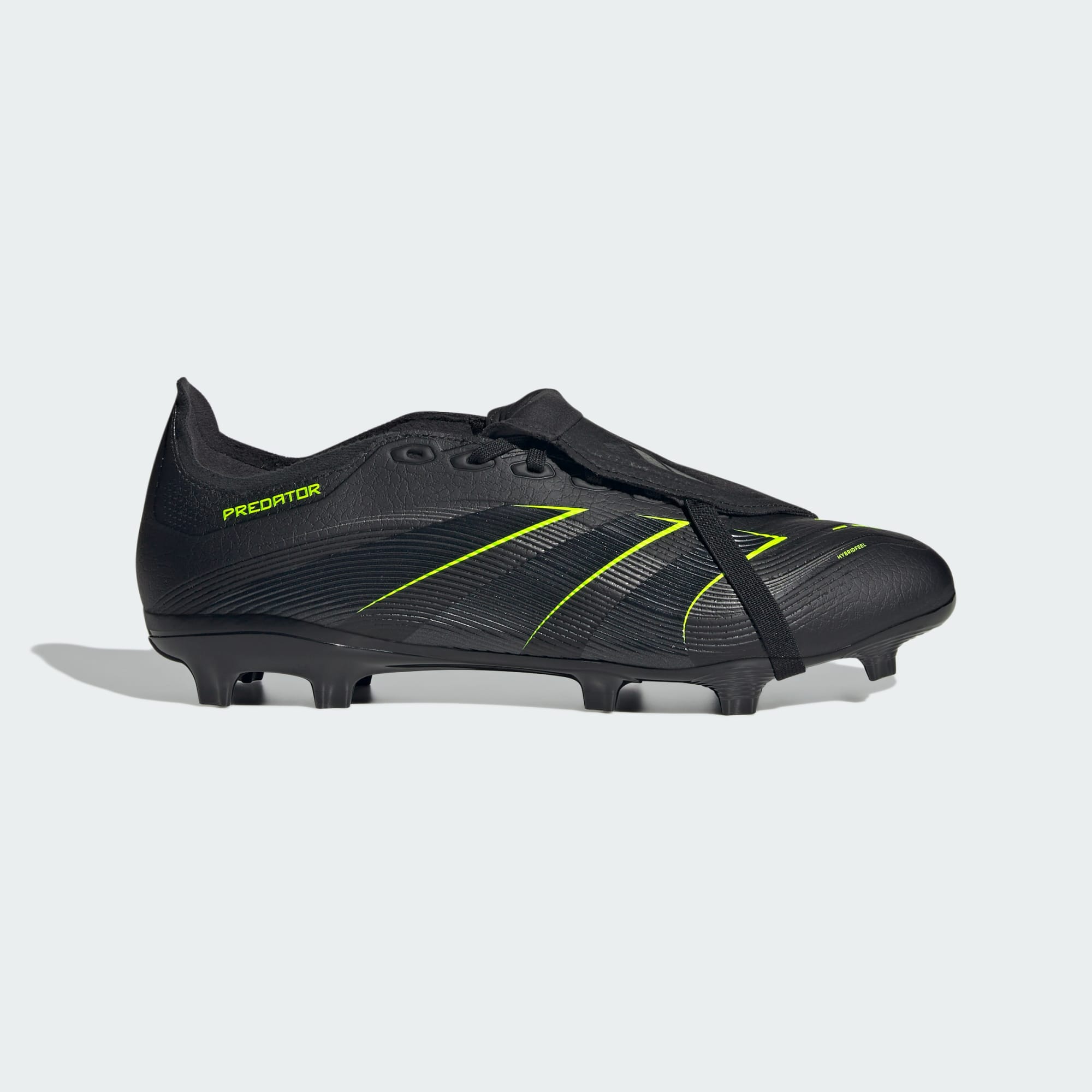 Firm Ground Predator Boots Black Adidas Predator League Fold-Over
