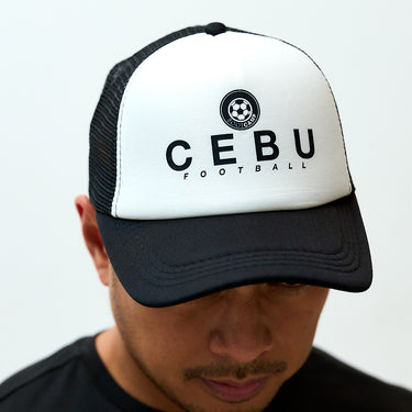 BOOTCAMP CEBU FOOTBALL TRUCKER CAP (WHITE/BLACK)