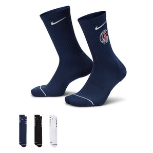 Nike ﻿Paris Saint-Germain ﻿Everyday Socks (3 Pairs)
