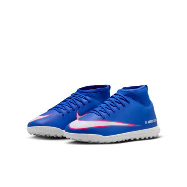 Nike Jr. Mercurial Superfly 10 Club Little/Big Kids' Turf High-Top Soccer Shoes