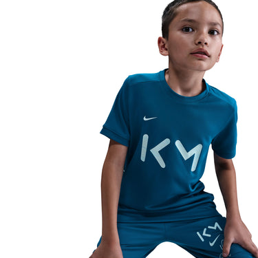 Kylian Mbappé Academy Big Kids' Nike Dri-FIT Soccer Short-Sleeve Top