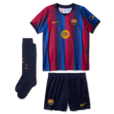 F.C. Barcelona 2026 Stadium Home Younger Kids' Nike Football Replica 3-Piece Kit