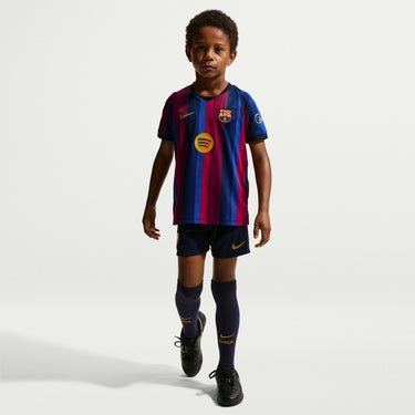 F.C. Barcelona 2026 Stadium Home Younger Kids' Nike Football Replica 3-Piece Kit