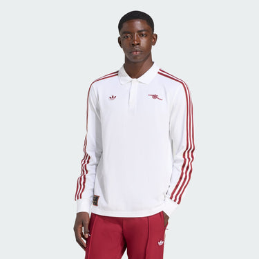 Arsenal Terrace Icons Long Sleeve Polo Shirt