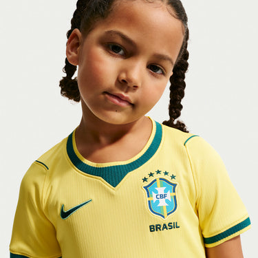 Brazil 2026 Stadium Home Younger Kids' Nike Football Replica 3-Piece Kit