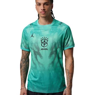 Brazil 2026 Stadium Goalkeeper Men's Jordan Dri-FIT Football Short-Sleeve Replica Shirt