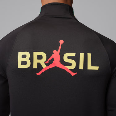 Brazil Strike Men's Jordan Dri-FIT Football Knit Drill Top