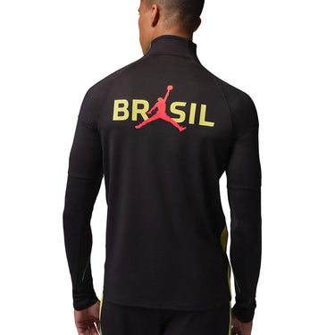 Brazil Strike Men's Jordan Dri-FIT Football Knit Drill Top