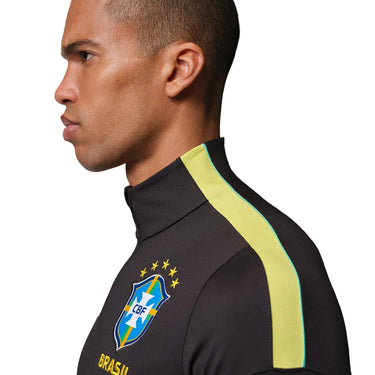 Brazil Strike Men's Jordan Dri-FIT Football Knit Drill Top