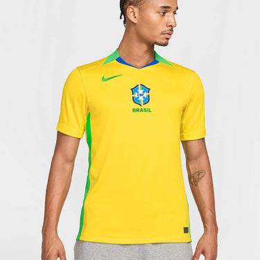 Nike Brazil 2025 Stadium Home (Women's Team) Men's Dri-FIT Soccer Replica Jersey