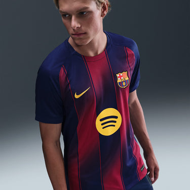 FC Barcelona 2025/26 Stadium Home Men's Nike Dri-FIT Soccer Replica Jersey