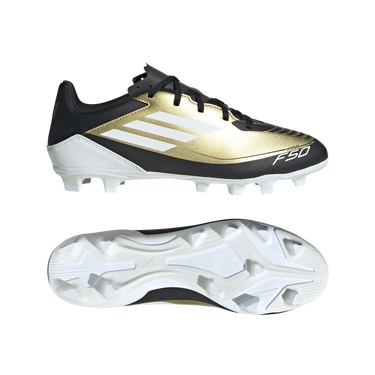 adidas F50 Club Messi Flexible Ground Boots MENS 3.5 Beige