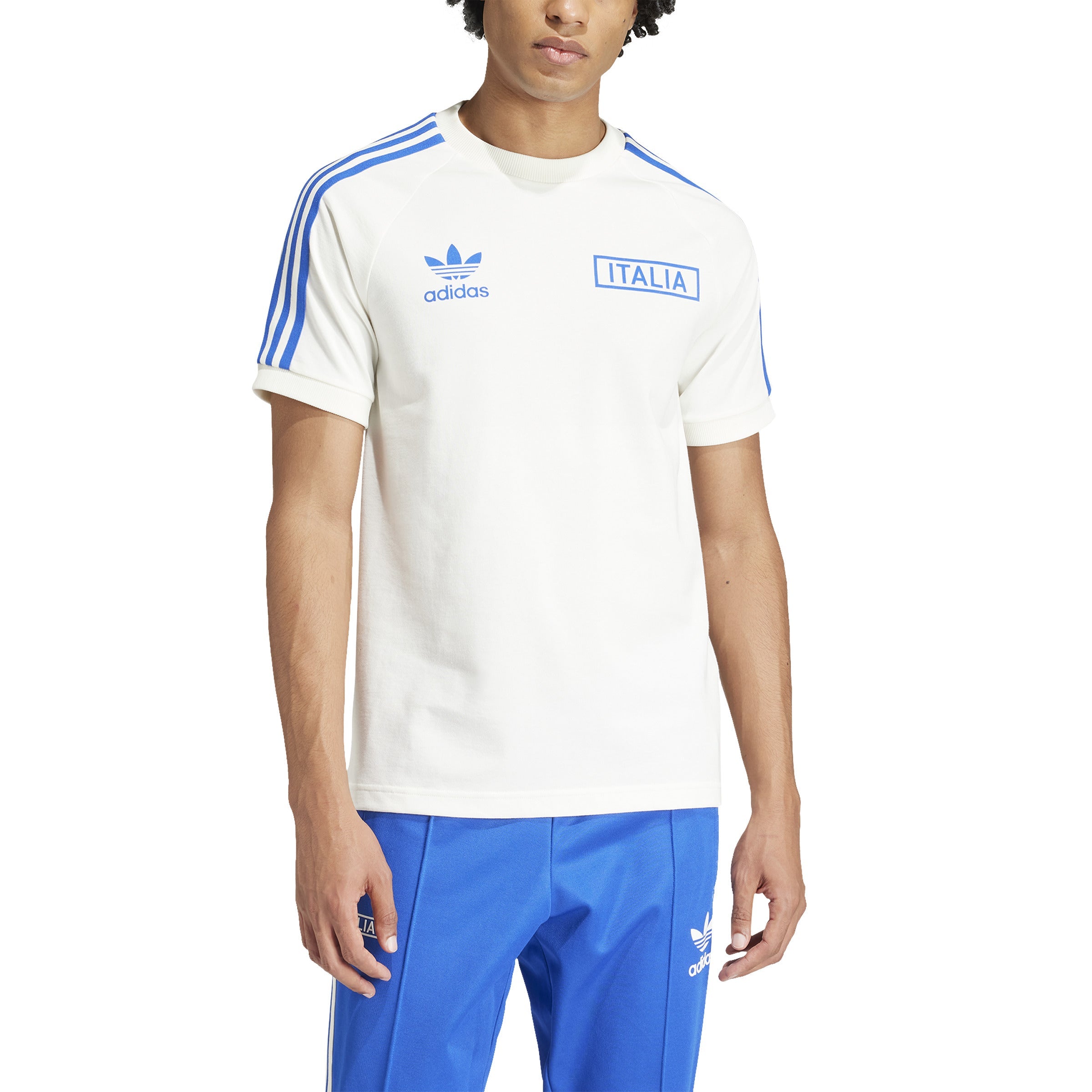 adidas Italy Adicolor Classics 3 Stripes Tee BOOTCAMP Football Shop