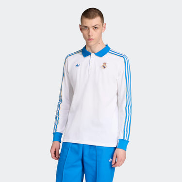 Real Madrid Terrace Icons Long Sleeve Polo Shirt