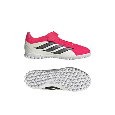 adidas Predator Club Fold-Over Tongue Elastic Laces Firm Ground/Multi Ground Soccer Cleats Kids