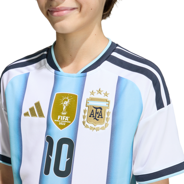adidas Argentina 26 Home Messi Kids Jersey