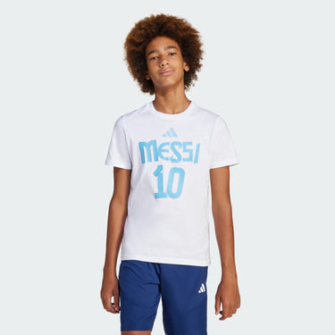 adidas Messi Name and Number Graphic Tee Kids
