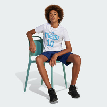 adidas Messi Name and Number Graphic Tee Kids
