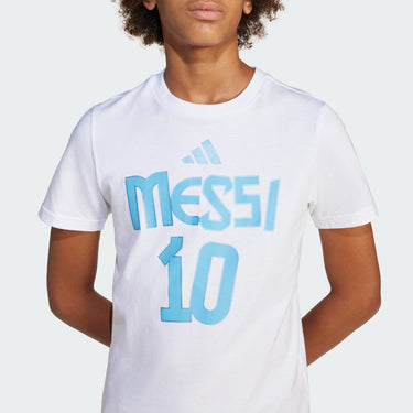 adidas Messi Name and Number Graphic Tee Kids