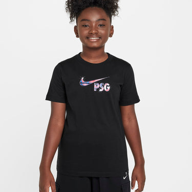Paris Saint-Germain Swoosh Older Kids' Nike Football T-Shirt