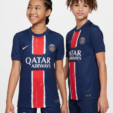 Paris Saint-Germain 2024/25 Stadium Home Big Kids' Nike Dri-FIT Soccer Replica Jersey