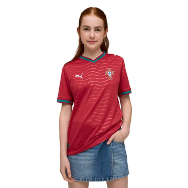 Puma Portugal Home Big Kids' Soccer Jersey