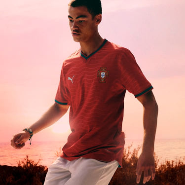 Puma Portugal Home Big Kids' Soccer Jersey