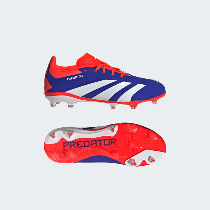 Red football boots kids sale