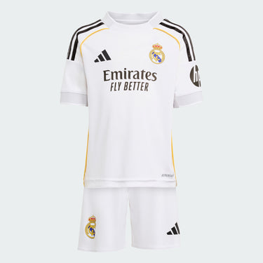 Adidas Real Madrid 25/26 Home Mini Kit Kids
